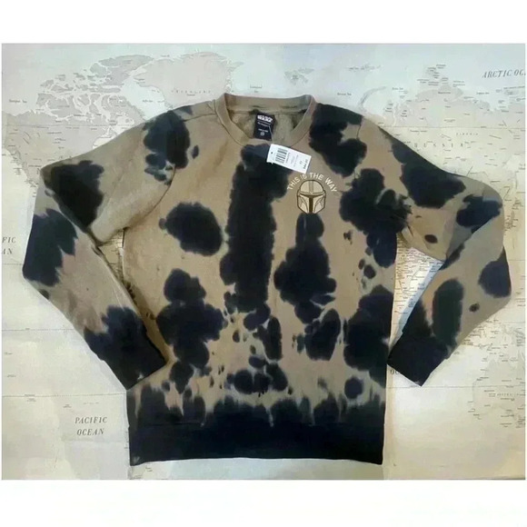 🆕Star Wars XS Tie Dye Fleece Sweatshirt - Picture 1 of 3